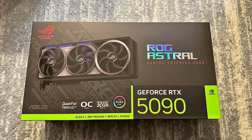 ASUS ROG Astral GeForce RTX 5090 32GB GDDR7 Graphics Card - Image 1