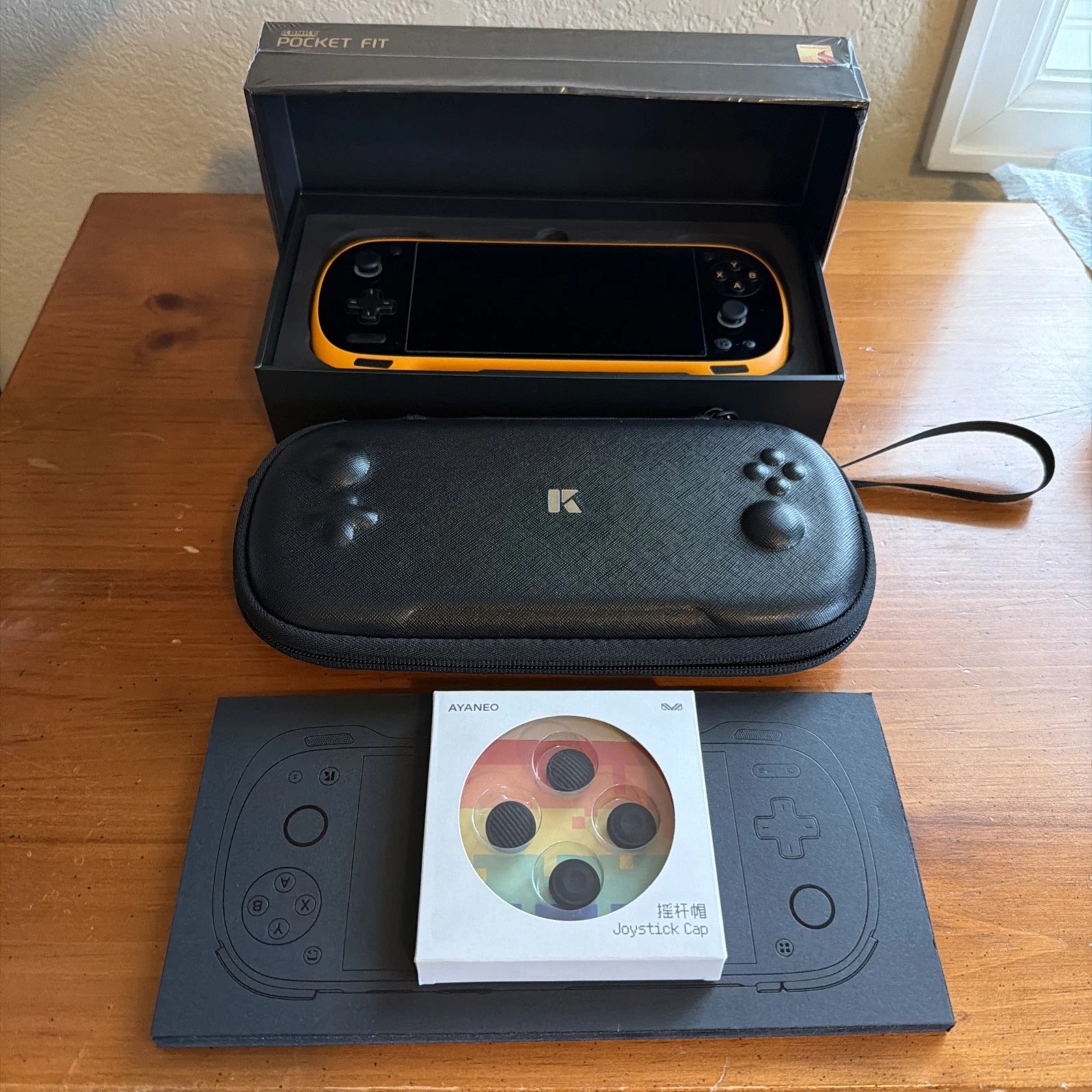 Ayaneo Konkr Pocket Fit, Dragon Yellow, Snapdragon G3 Gen 3, 12/256GB Opened Box - Image 1