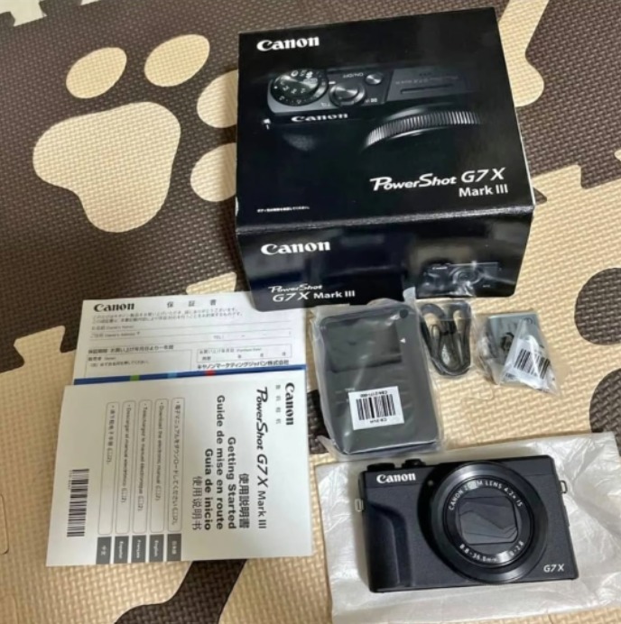Canon G7X Mark III – 20.1MP 4K Vlogging Camera (Excellent Condition) - Image 1