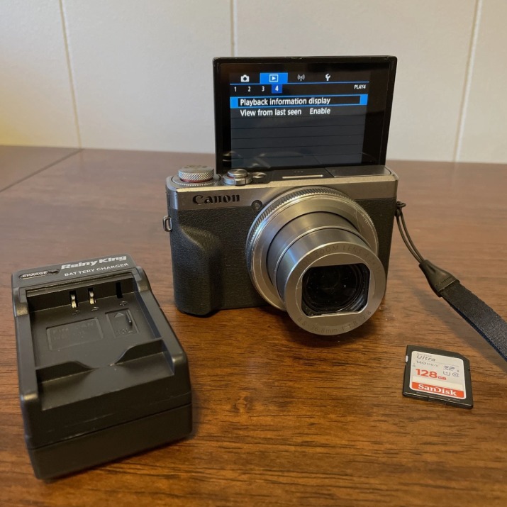 Canon PowerShot G7 X Mark III 20.1MP Digital Point Shoot Camera- Used - Image 1