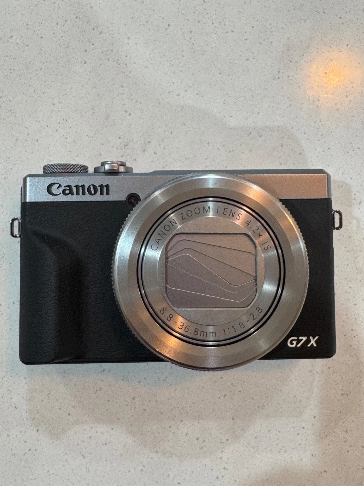 Canon PowerShot G7 X Mark III 20.1MP Point-and-Shoot Digital Camera – Silver - Image 1