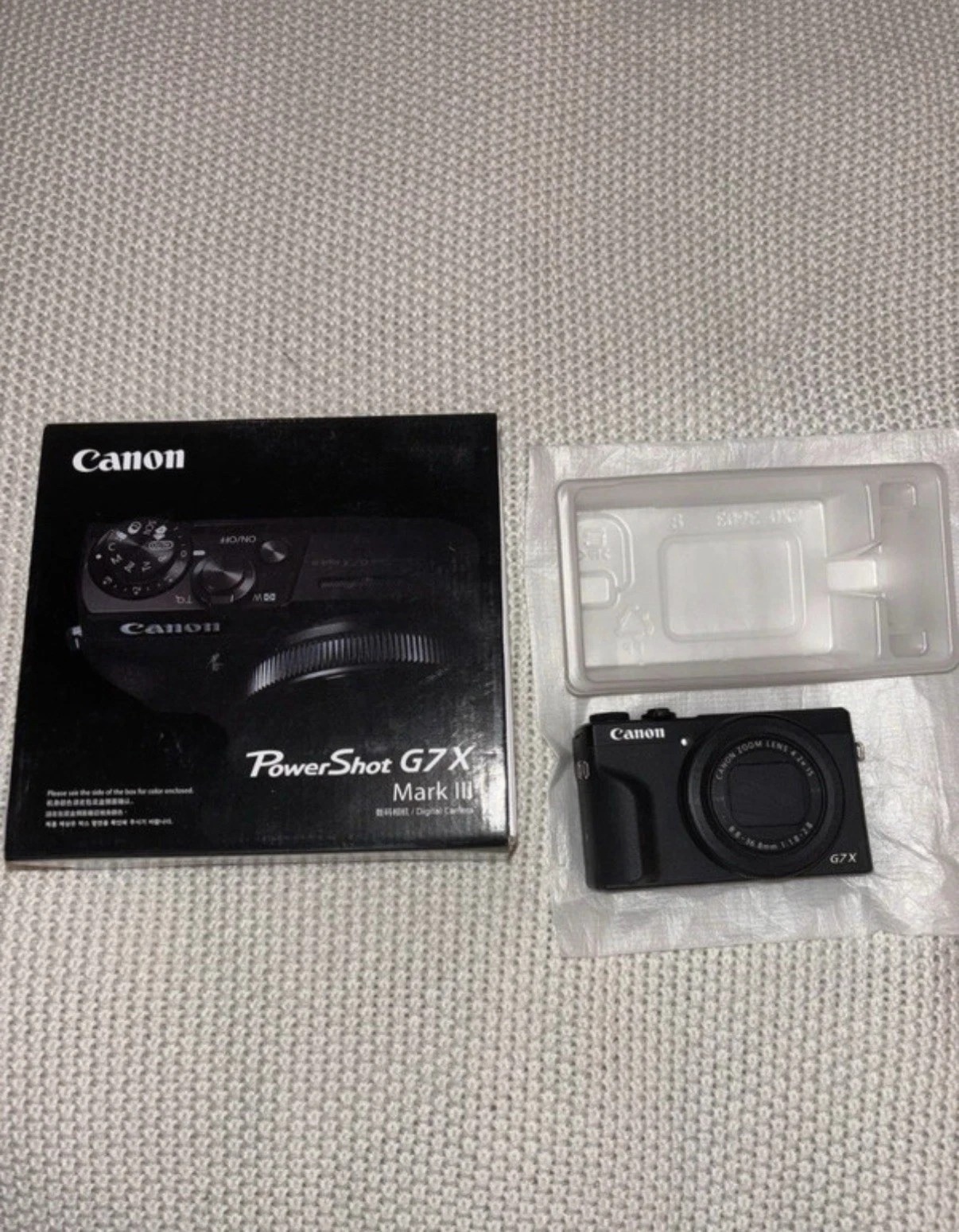 Canon PowerShot G7 x Mark III Camera Black New- - Image 1