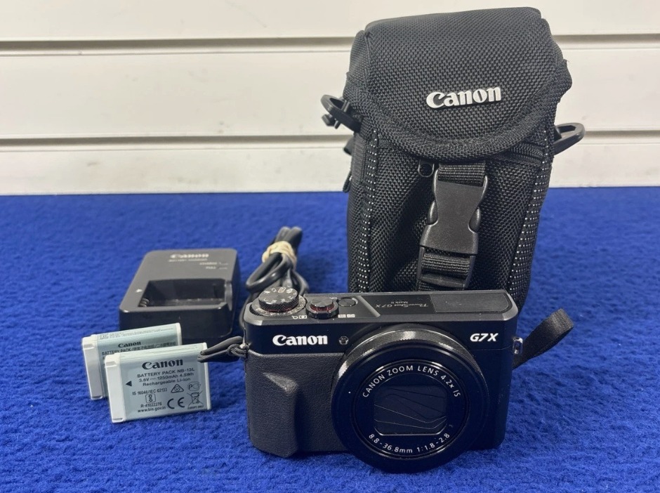 Canon Powershot G7X Mark II 20.1MP Compact Camera (PKM064015) - Image 1