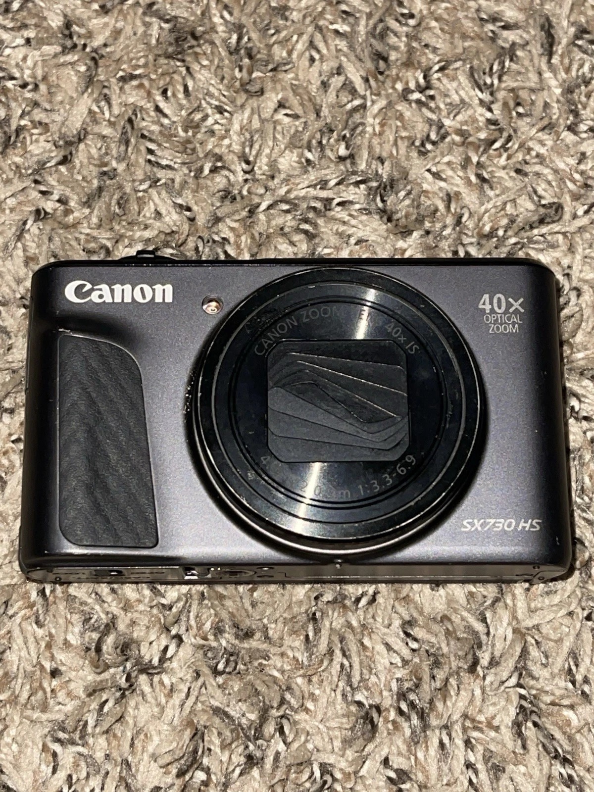 Canon PowerShot SX730 HS – Compact Digital Camera (Black) 20.3MP 40x Zoom - Image 1