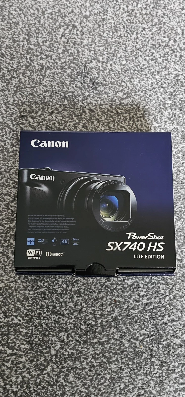 Canon PowerShot SX740 HS – Ultra-Zoom Pocket Camera in Silver (Used 3 Times) - Image 1