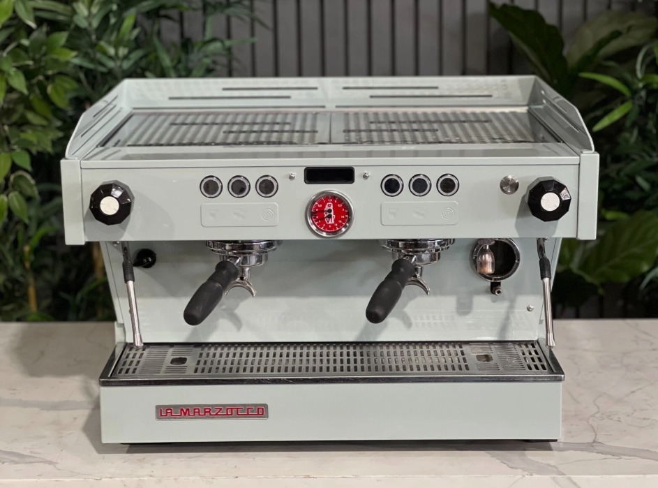 LA MARZOCCO LINEA PB 2 GROUP ESPRESSO COFFEE MACHINE PALE GREEN COMMERCIAL MAKER - Image 1