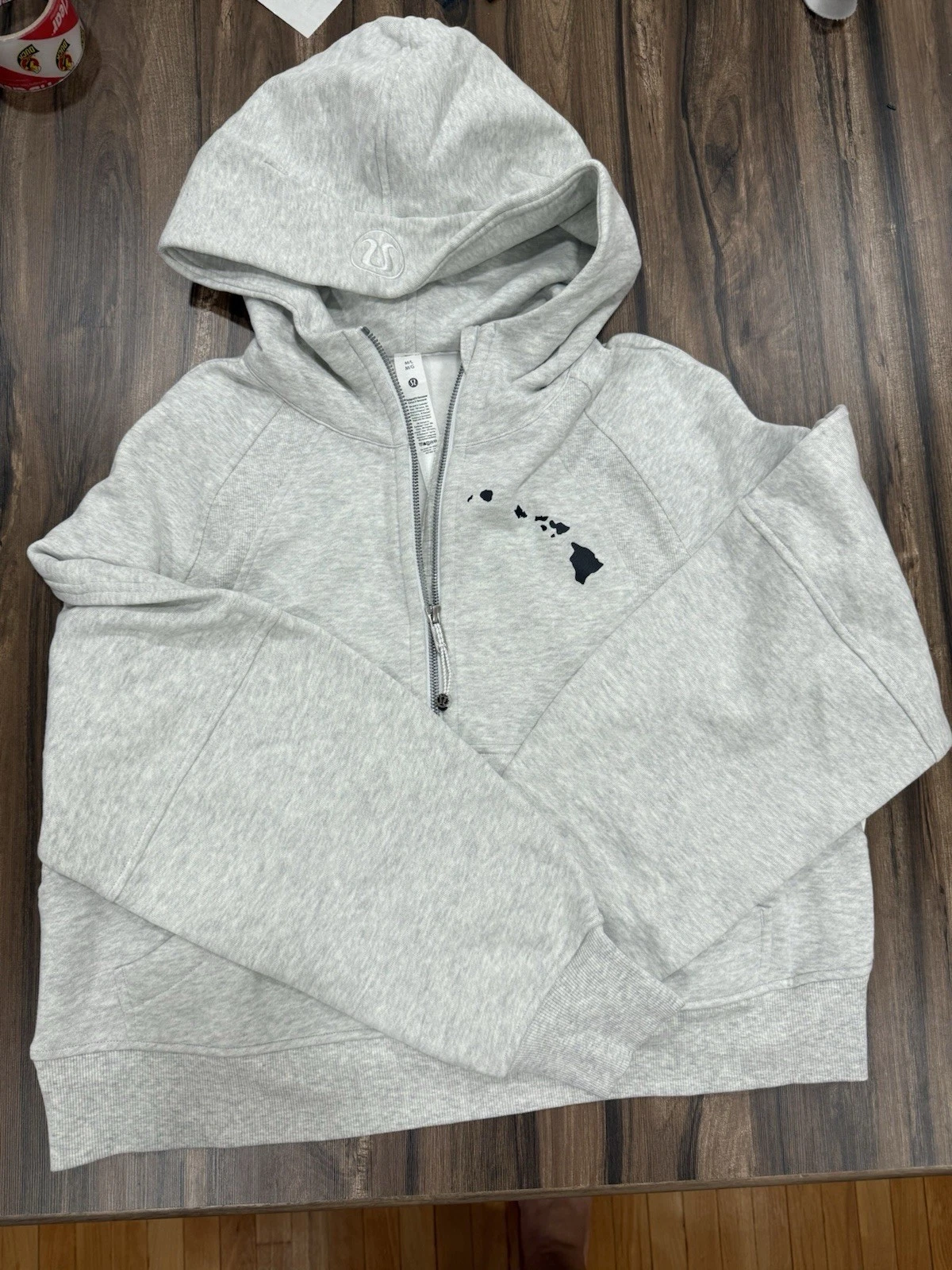 NWT Lululemon Hawaii Scuba Oversized Half Zip Hoodie Hawaii Exclusive M - Image 1