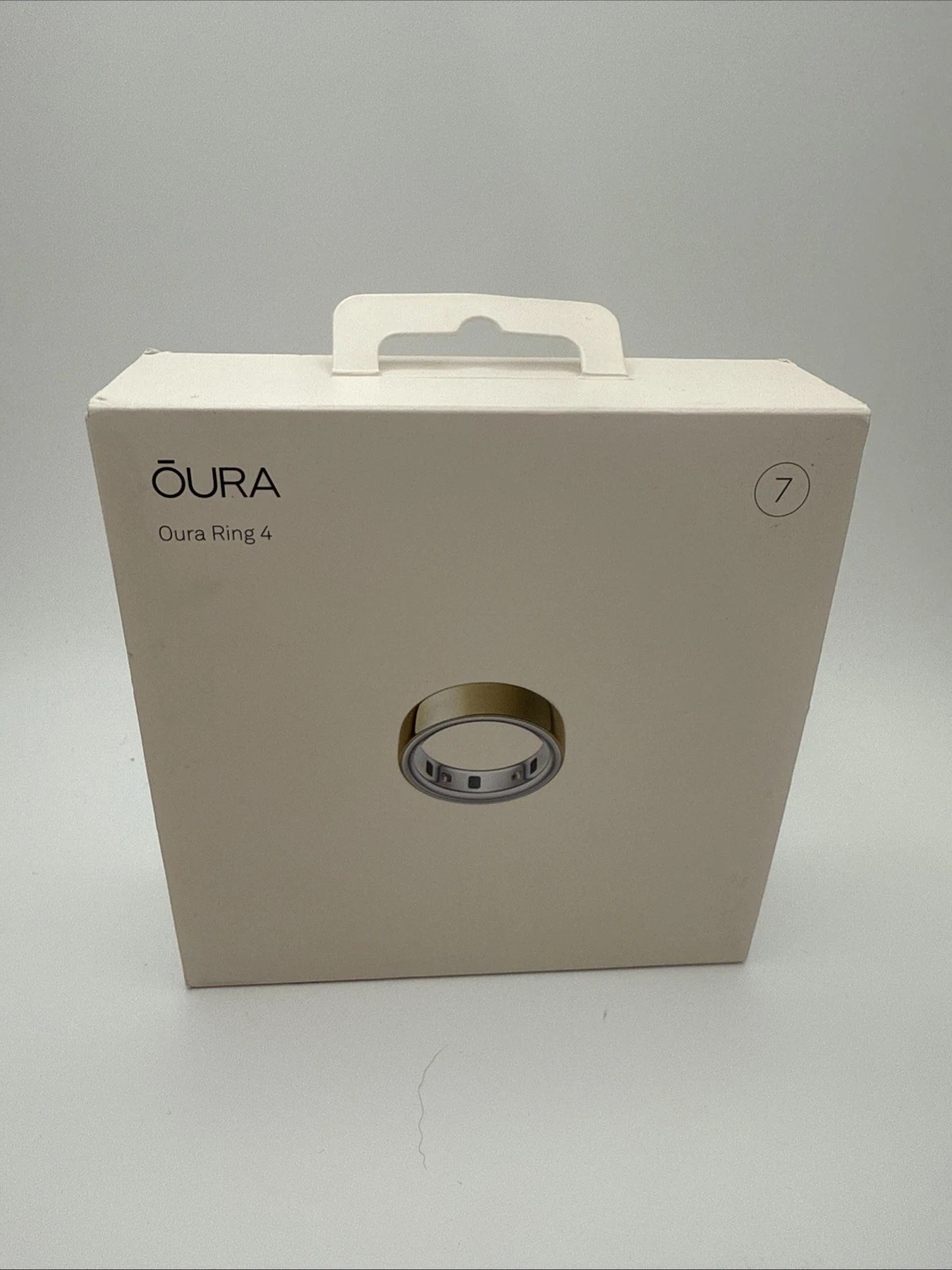 Oura Ring Gen 4 – Size 7 – Gold – Gently Used - Image 1