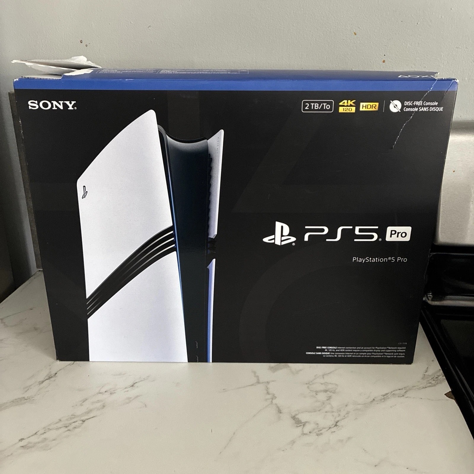 Sony PlayStation 5 PS5 Pro Console 2TB White - NEW open Box - Image 1