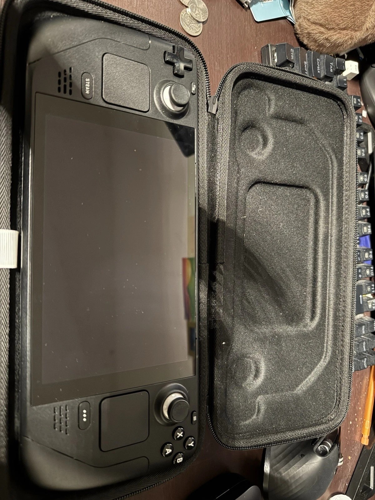 Steam deck 256gb LCD For Parts Screen good condition - Image 1