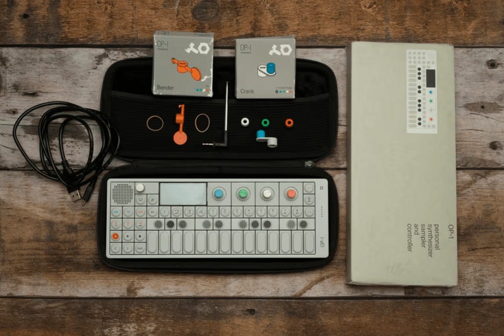 Teenage Engineering OP-1 with Box, Case, Bender & Crank - Image 1