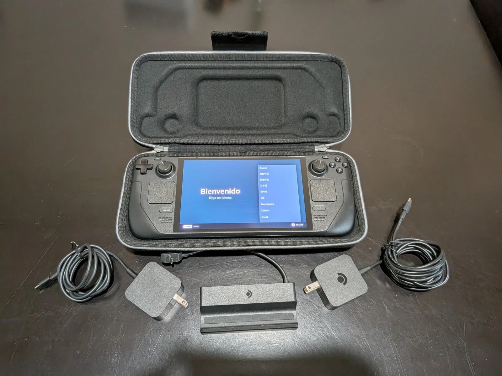 Valve OLED Steam Deck 1TB Handheld Gaming Console with Valve Dock & Original Packaging - Image 1