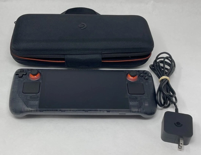 Valve Steam Deck OLED 1TB Limited Edition Smoky Translucent Excellent - Image 1
