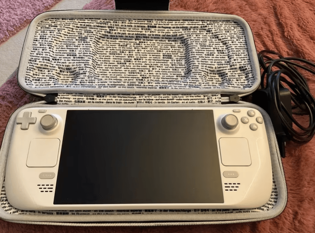 Valve Steam Deck OLED Handheld Console – Limited White Edition – 1TB - Image 1