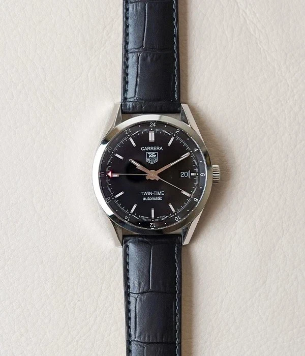 TAG Heuer Carrera Twin Time Automatic Men's Watch WV2115